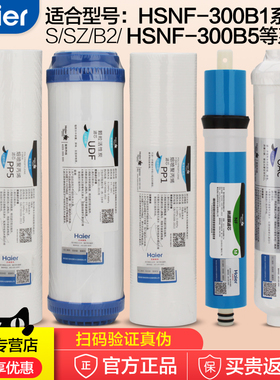 海尔施特劳斯净水器直饮机滤芯HSNF-300B1/B2/B3/B5-S/SZ/FUX/5k