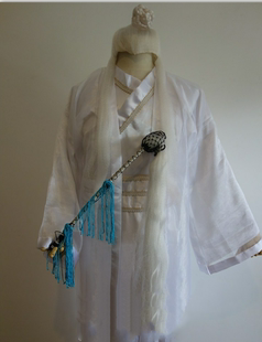 特价姜太公古装道士太白金星月老演出服道袍太极八卦衣武当山法师