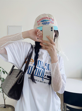 [REコンテナ]oddstudio美式复古英文街头字母短袖T恤ins风6色入