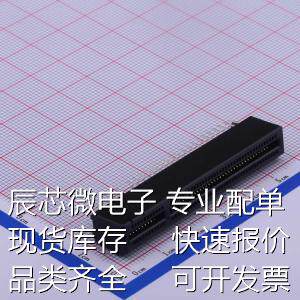 3183-10112P1T 金手指连接器 1mm P数:98P 镀金15u 黑色原装现货