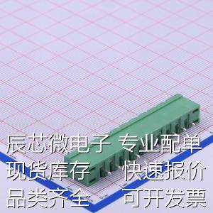 DB2EVM-5.08-10P-GN 插拔式接线端子 板端/插座-闭口 1x10P 5.08m