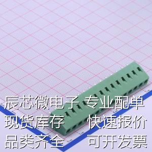 DB128V-5.0-15P-GN-S螺钉式接线端子 5mm 1x15P排数:1每排P数: