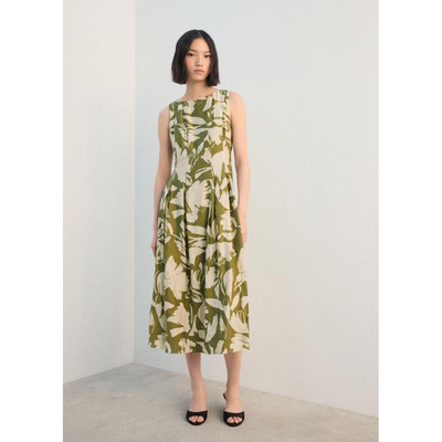 西班牙欧洲正品代购 MANGO 女士 花卉印花喇叭连衣裙  27022549