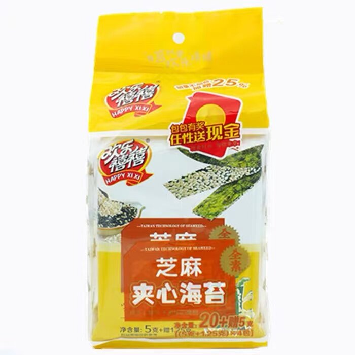欢乐禧禧芝麻夹心海苔