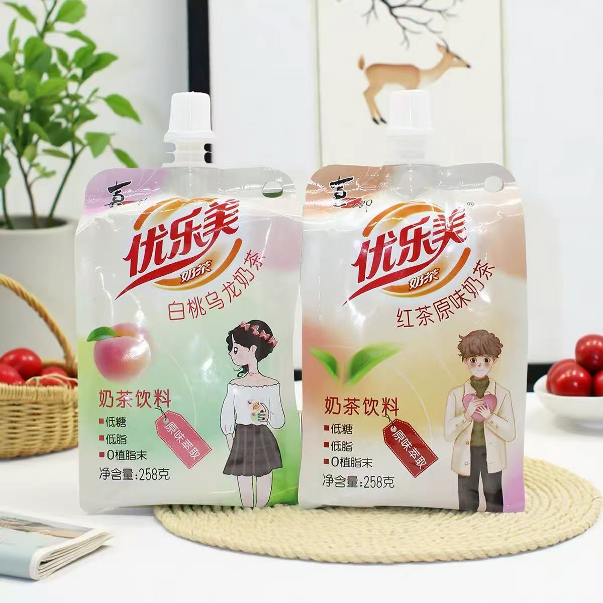 奶茶258g即饮白桃乌龙
