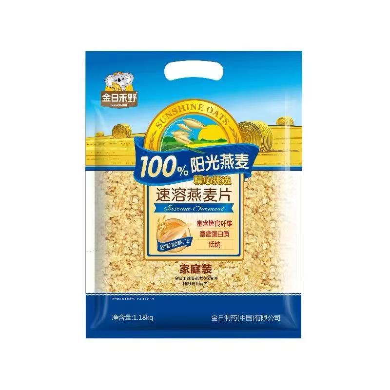 金日禾野速溶阳光燕麦片袋装
