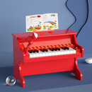 宝丽儿童小钢琴玩具女孩音乐电子琴可弹奏带话筒入门初学者宝宝3