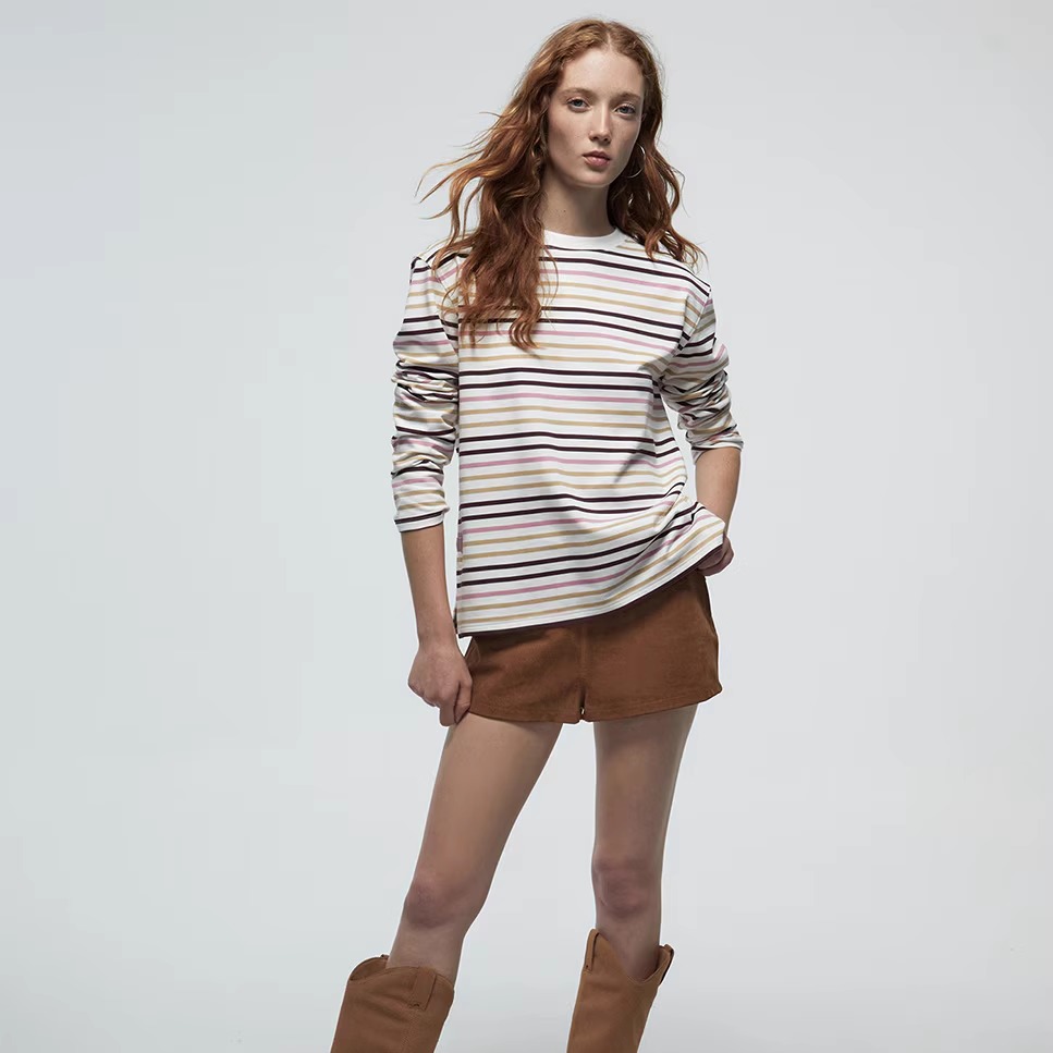 西班牙Sfera条纹时尚卫衣