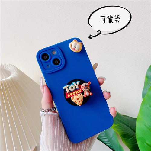 旋转加菲猫适用苹果手机壳卡通