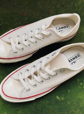 Converse匡威1970s米白高帮低帮帆布鞋男鞋女鞋 162062C 162053C