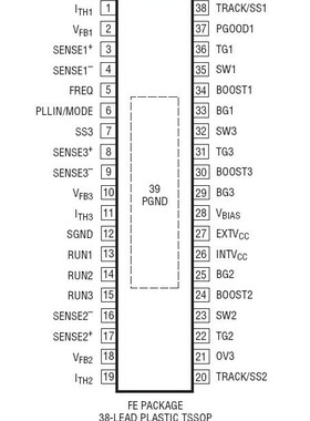 原装  LTC3859ALEFE LTC3859ALIFE LTC3859ALHFE LTC3859AL