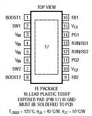 原装  LT1940EFE LT1940LEFE LT1940 TSSOP16现货