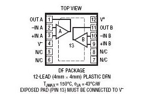 原装全新 LT1469ACDF-2 LT1469AIDF-2 LT1469A-2 DFN 现货