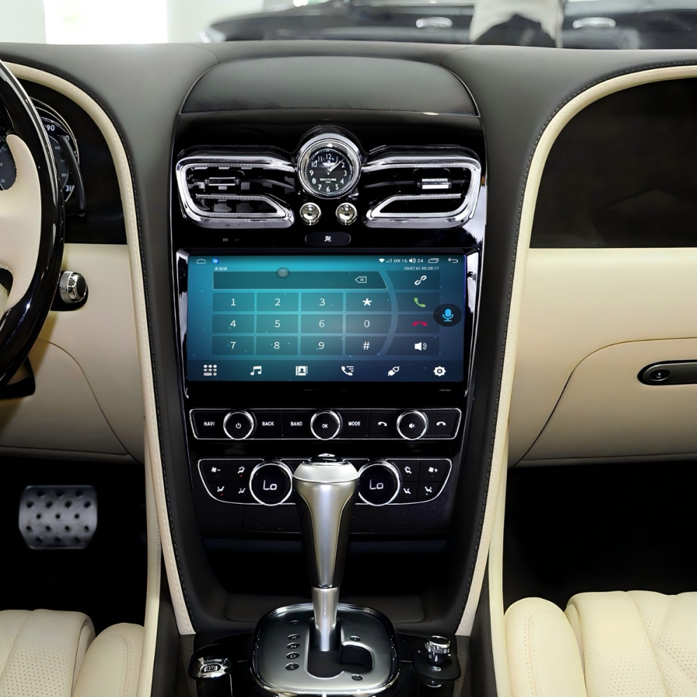 适用于05-19款宾利安卓导航一体机10.9寸原车风格八核内置Carplay