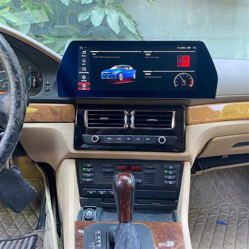12.3寸适用于BMW宝马E39 1997-2006款安卓导航一体机八核Carplay