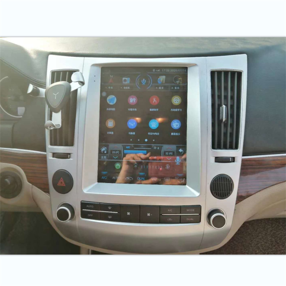 9.7寸竖屏适用于07-12款现代维拉克斯安卓导航一体机八核Carplay