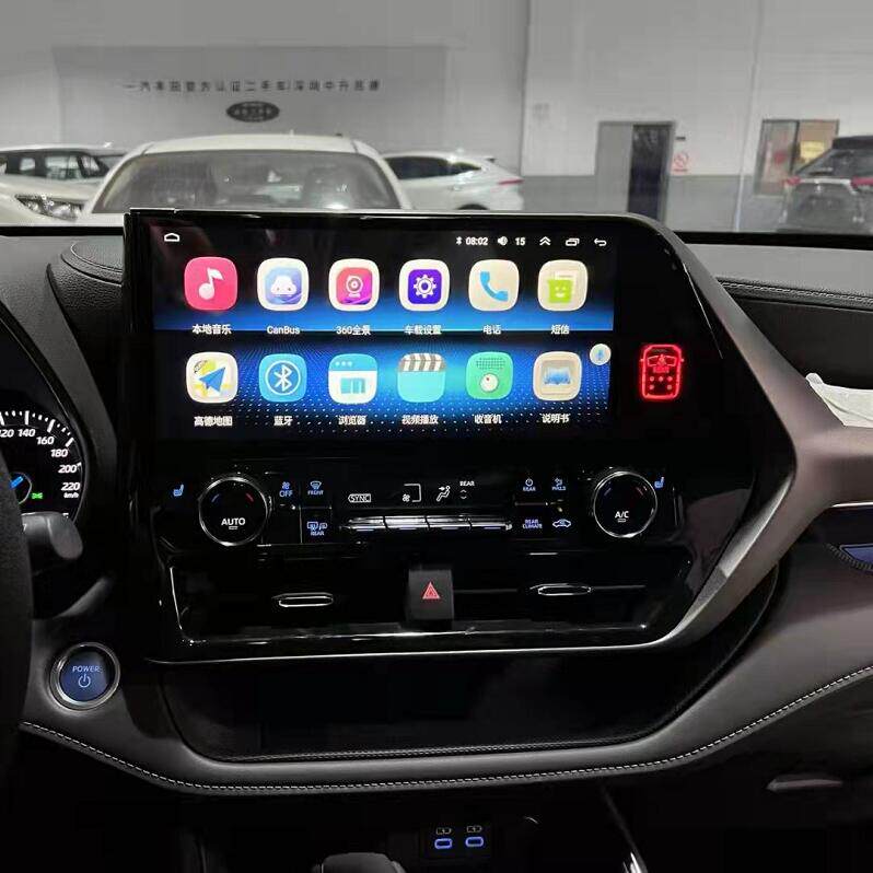 适用于2022款丰田皇冠陆放汉兰达安卓智能导航12.3寸八核Carplay