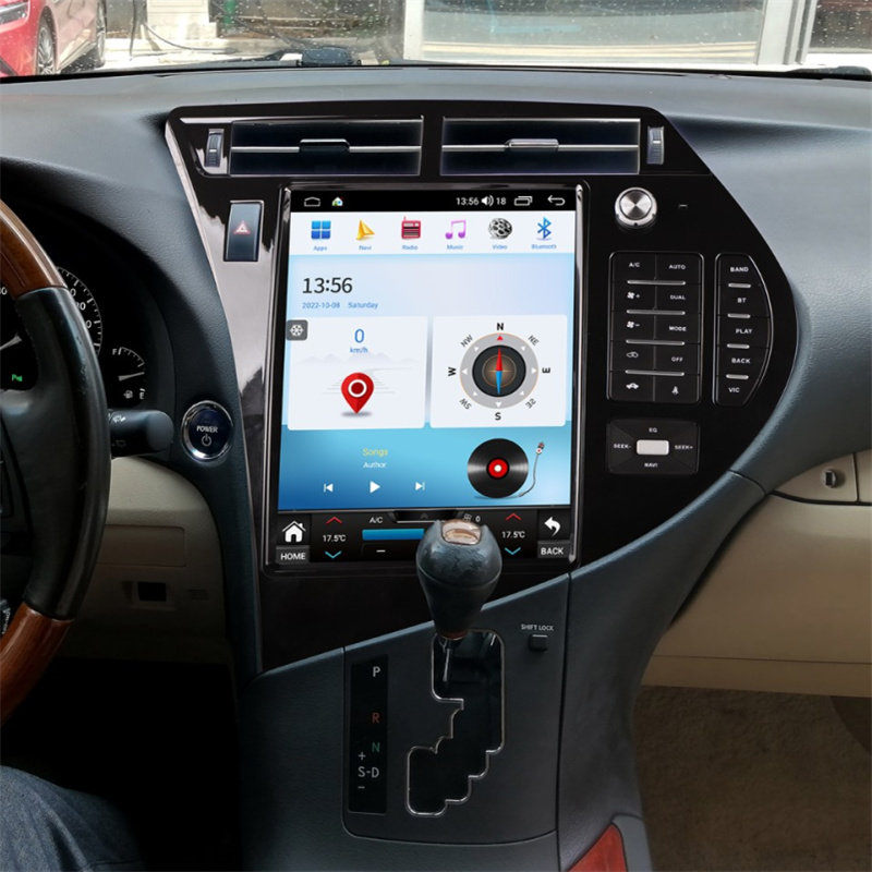 适用于09-14款雷克萨斯RX安卓导航一体机播放器12.1寸无线Carplay