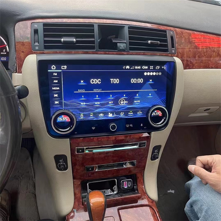 适用于丰田12代皇冠安卓智能导航12.3寸360全景一体机八核Carplay