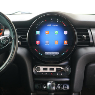 F57 11.8寸适用MINI F56 F55 F60安卓导航一体机鼠标空调面板 F54