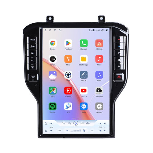 14.5寸适用15-21款福特野马安卓导航中控屏一体机高通八核Carplay
