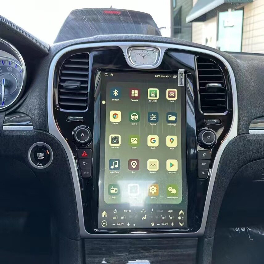 13.6寸适用于11-23款Chrysler克莱斯勒300C安卓导航一体机Carplay