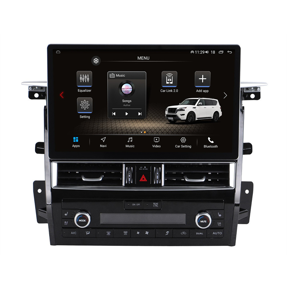 14.6寸适用于Nissan Patrol日产途乐安卓导航一体机内置Carplay