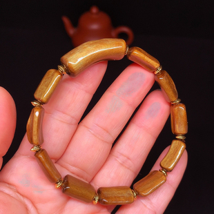 天然金珊瑚手串宝石珊瑚随形手串男女士精品手链