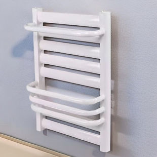 新款暖气片卫浴卫生间专用家用钢制散热器壁挂式背篓毛巾置物架