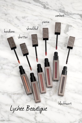 圣诞节限量唇釉金属Nars