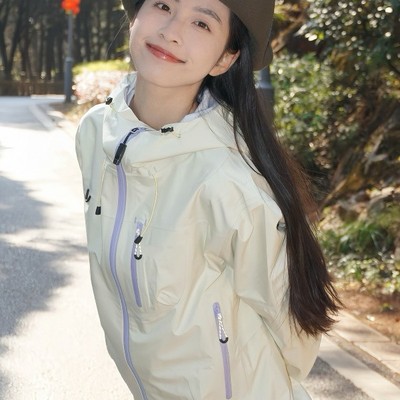 鸟家冲锋衣三合一女户外防水羽绒