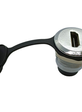 HDMI高清DP插座VGA对接直插免焊线数据DB9延长器DB15面板安装插座