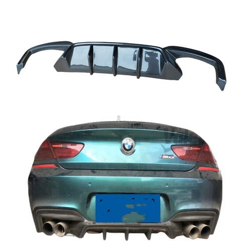 适用6系m6MT F12 F13改碳纤四出唇 640i运动版小包围原车