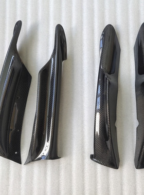 05 08 09 12宝马3系E90 MT碳纤维包角mtech塑料前下巴 前唇 防刮
