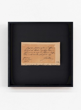 Goethe 歌德丨祝福诗 手稿复刻版画小众装饰画现代简约艺术挂画