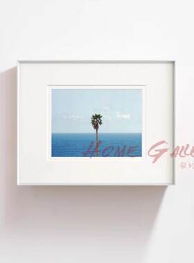 John-baldessari丨棕榈树海景 摄影艺术版画小众装饰画高级挂画
