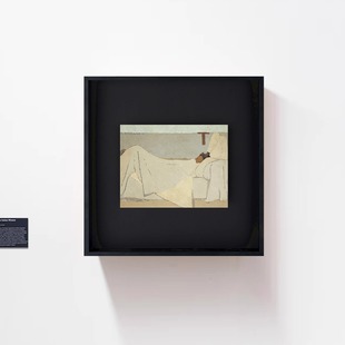 画小众装 爱德华·维亚尔 版 Bed 饰画现代简约艺术高级挂画