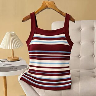 吊带通勤修身 清仓捡漏 无袖 新款 百搭上衣 2026小吊带背心女夏季