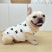 巴哥法斗衣服秋冬装 加厚马甲夹棉保暖棉背心斗牛犬大码 胖狗狗衣服