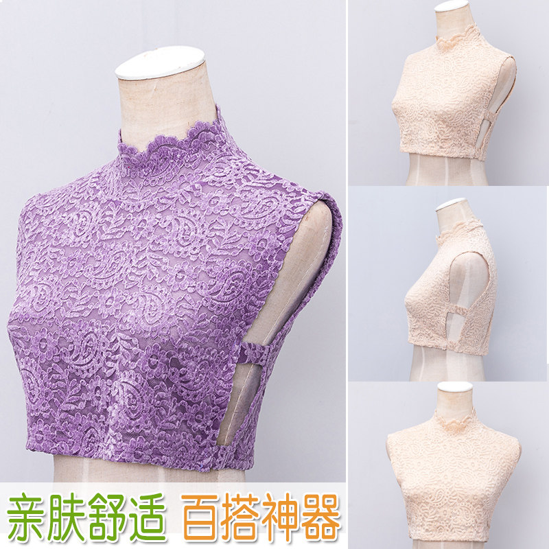 冬季蕾丝假领子百搭女假衣