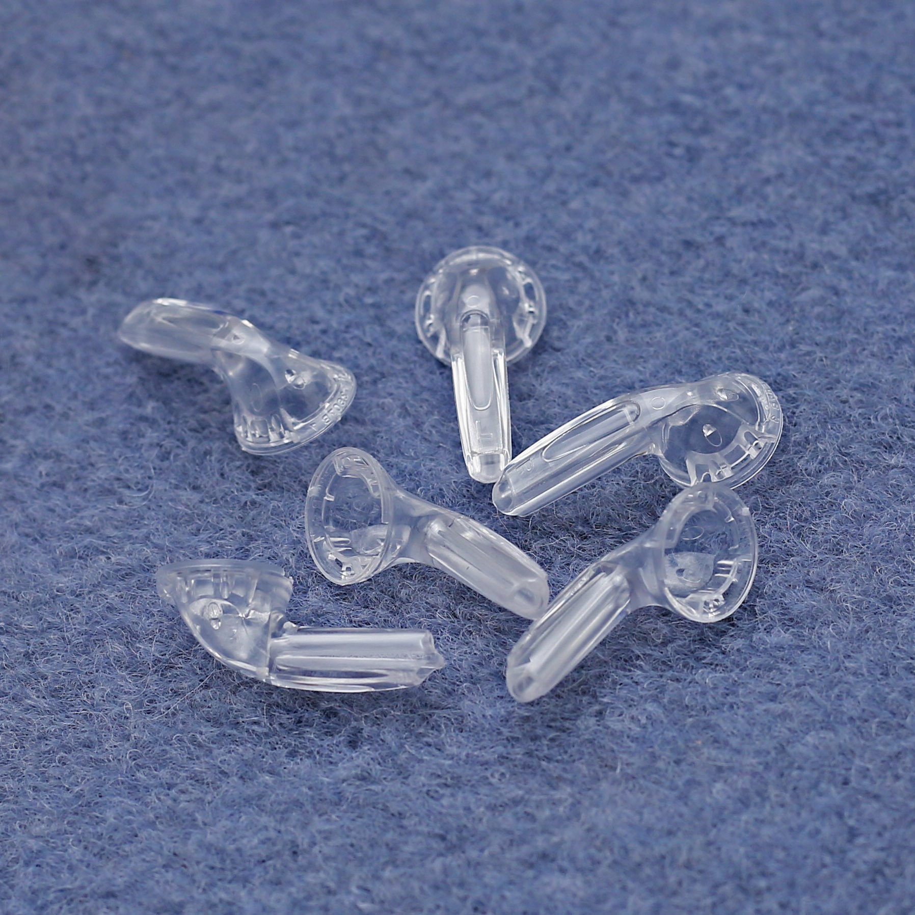 mx500透明耳机壳15.4mm mx760diy平头耳塞壳 透明耳机外壳