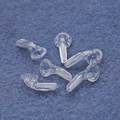 mx500透明耳机壳15.4mm mx760diy平头耳塞壳 透明耳机外壳