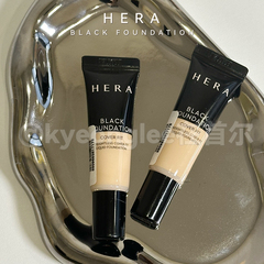 HERA赫拉赫妍黑金粉底液中样小样持久不易脱妆遮瑕专用控油不卡粉