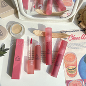 3ce水雾唇釉laydown乌龙奶茶口红earlhour烟粉玫瑰nighttalksepia