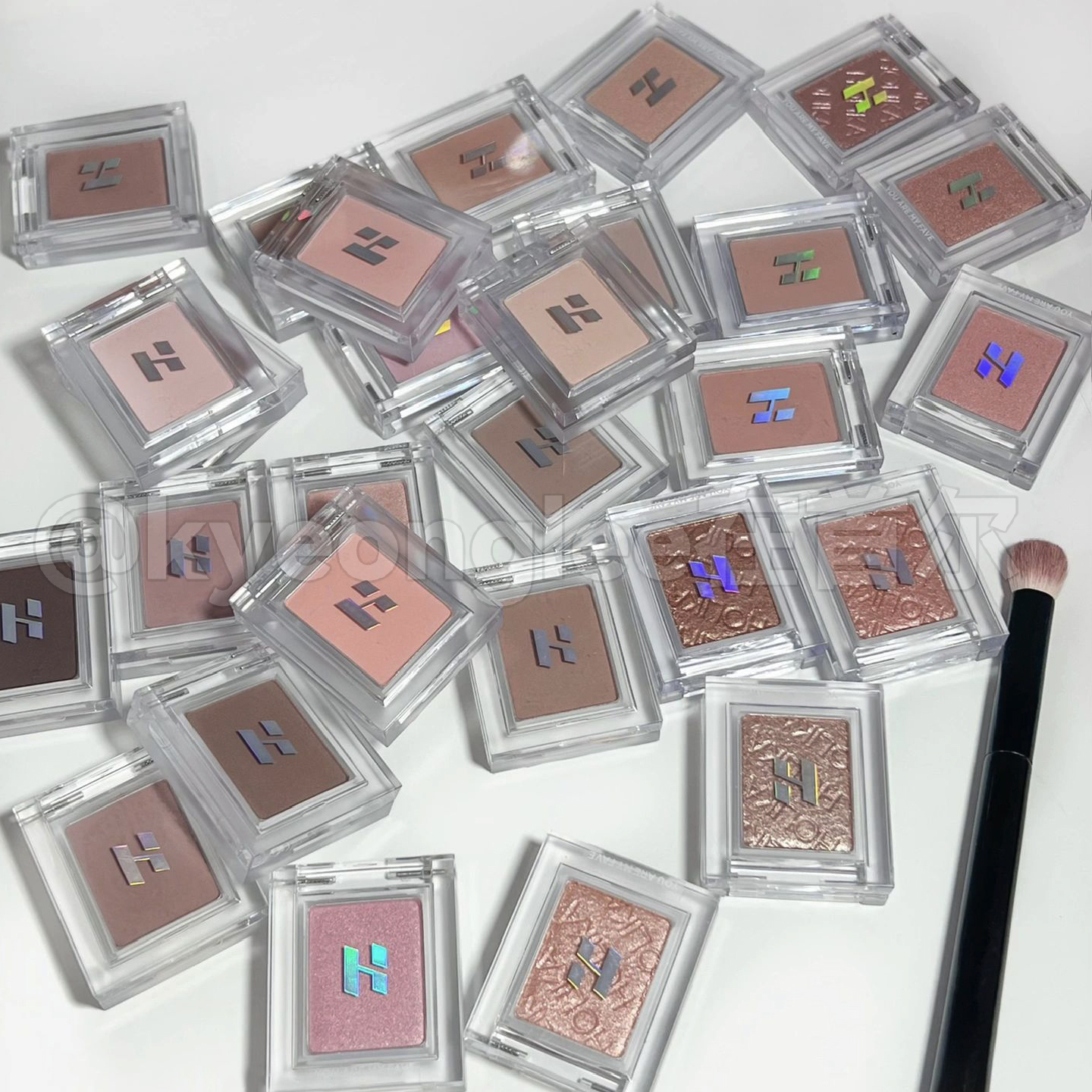 holika单色眼影哑光打底色卧蚕