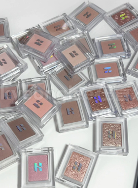 韩国holika惑丽客单色眼影小詹同款试色珠光哑光打底卧蚕腮红高光