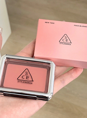 3ce单色腮红盘小方块haze beige秋冬新品themotion腮紫膨胀色晒红