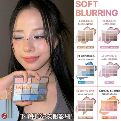 韩国wakemake16色眼影盘