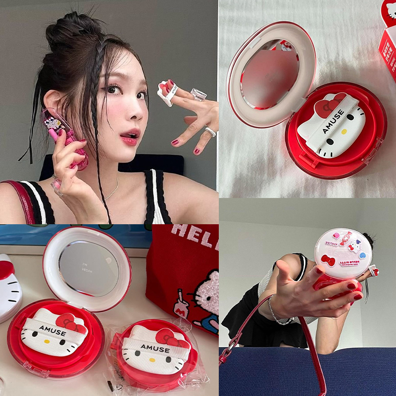 韩国AMUSE气垫Hellokitty联名