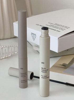 3ce睫毛膏新款纤长卷翘浓密定型持久不晕妆防水防油精细刷头黑色